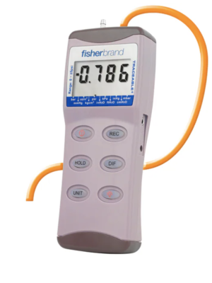Manómetro digital de presión/vacío Fisherbrand™ Traceable™ (−15 a 15 psi)