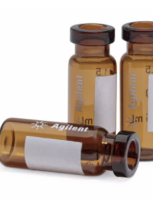 Viales ámbar Crimp Top 2 mL certificados, write-on spot – 38/pk